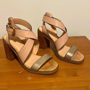 Coach high heel sandals